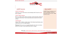Desktop Screenshot of maindot.com